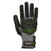 VHR15 Nitrile Foam Impact Glove Black/Green