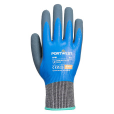 Liquid Pro HR Cut Glove Blue