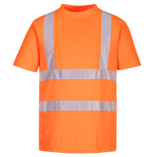 Eco Hi-Vis T-Shirt S/S (6 Pack) Orange