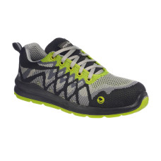 Portwest Compositelite Eco Safety Trainer S1P Black/Yellow