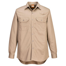 Vented FR Shirt Khaki