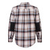 KX3 Plaid Work Shirt Brown Check