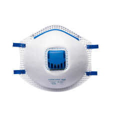 N95 Valved Cup Respirator - Blister Pack(3) White