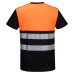 PW3 Hi-Vis Class 1 T-Shirt Yellow Black