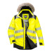 PW3 Hi-Vis Winter Parka Jacket Yellow/Black