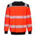 PW3 Hi-Vis Sweatshirt Red/Black