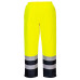 Hi-Vis Lined Rain Pants Yellow/Black