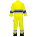 Nantes Hi-Vis Coverall Yellow/Navy