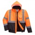 Hi-Vis Two-Tone Bomber Jacket