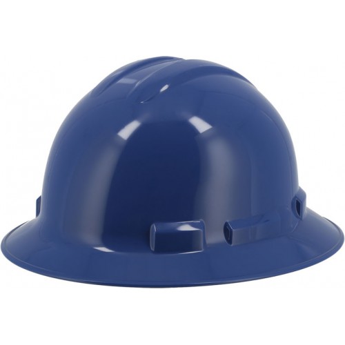 Full Brim Hard Hat 6Point Suspension With Ratchet Adjustment