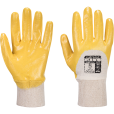 Nitrile Light Knitwrist Glove