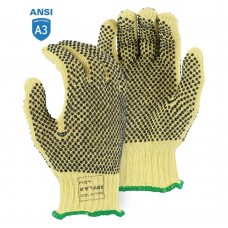 Majestic 3111 Cut-Less With Kevlar Heavyweight Cut Resistant Glove with PVC Dots