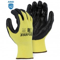 Majestic 3227 Cut-Less With Kevlar Cut Resistant Gloves with Foam Nitrile Palm Coating