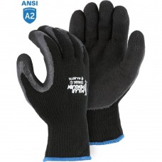 Majestic 3396BK Polar Penguin Winter Gloves with Latex Palm Coating