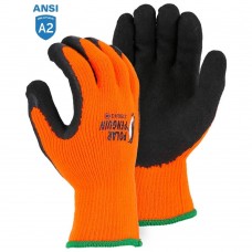 Majestic 3396HO Hi-Vis Polar Penguin Winter Gloves with Latex Palm Coating