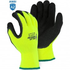Majestic 3396HY Hi-Vis Polar Penguin Winter Gloves with Latex Palm Coating