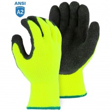 Majestic 3396HYN Hi-Vis Polar Penguin Winter Gloves with Latex Palm Coating