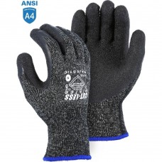 Majestic 34-1570 Winter-lined Dyneema Cut Resistant Glove with Latex Palm Coating