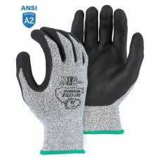 Majestic 35-1365 Cut-less Watchdog Cut Resistant Gloves with Foam Nitrile Palm Coating