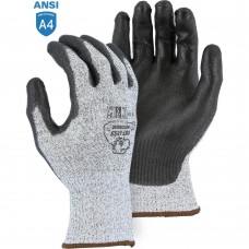 Majestic 35-1500 Cut-less Watchdog Cut Resistant Gloves with Polyurethane Palm Coating
