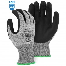 Majestic 35-1565 Cut Resistant Gloves with Foam Nitrile Palm Coating