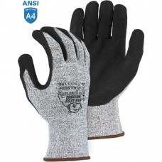 Majestic 35-1575 Cut-less Watchdog Cut Resistant Gloves with Sandy Nitrile Palm Coating