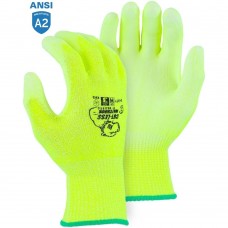 Majestic 35-435Y Cut-less Watchdog Cut Resistant Gloves with Polyurethane Palm Coating