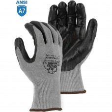 Majestic 35-7660 Cut-Less Watchdog Extreme Cut Resistant Gloves with Flat Nitrile Palm Coating