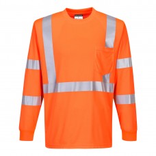 Hi-Vis Long Sleeved T-Shirt