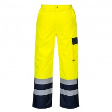 Hi-Vis Lined Contrast Trousers