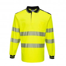 PW3 Hi-Vis Polo Shirt  L/S