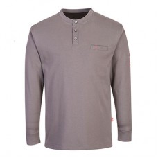 FR-ARC Rated Antistatic Henley T-Shirt
