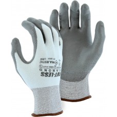 Cut-Less Diamond Knit Glove w Polyurethane Palm