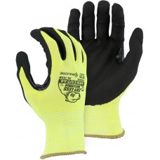Foam Nitrile Palm Dipped Cut Resistant Glove, ANSI A4