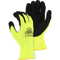 Cut-Less Watchdog Knit Glove w Sandy Nitrile Palm