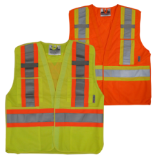 Viking 5pt. Tear Away Safety Vest (Solid)