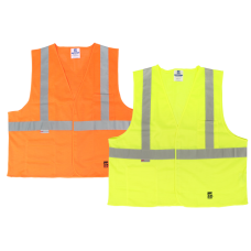 Viking Open Road Class 2 Mesh Safety Vest Hook & Loop Enclosure