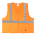 Viking Open Road Class 2 Solid Safety Vest With Zipper Closure